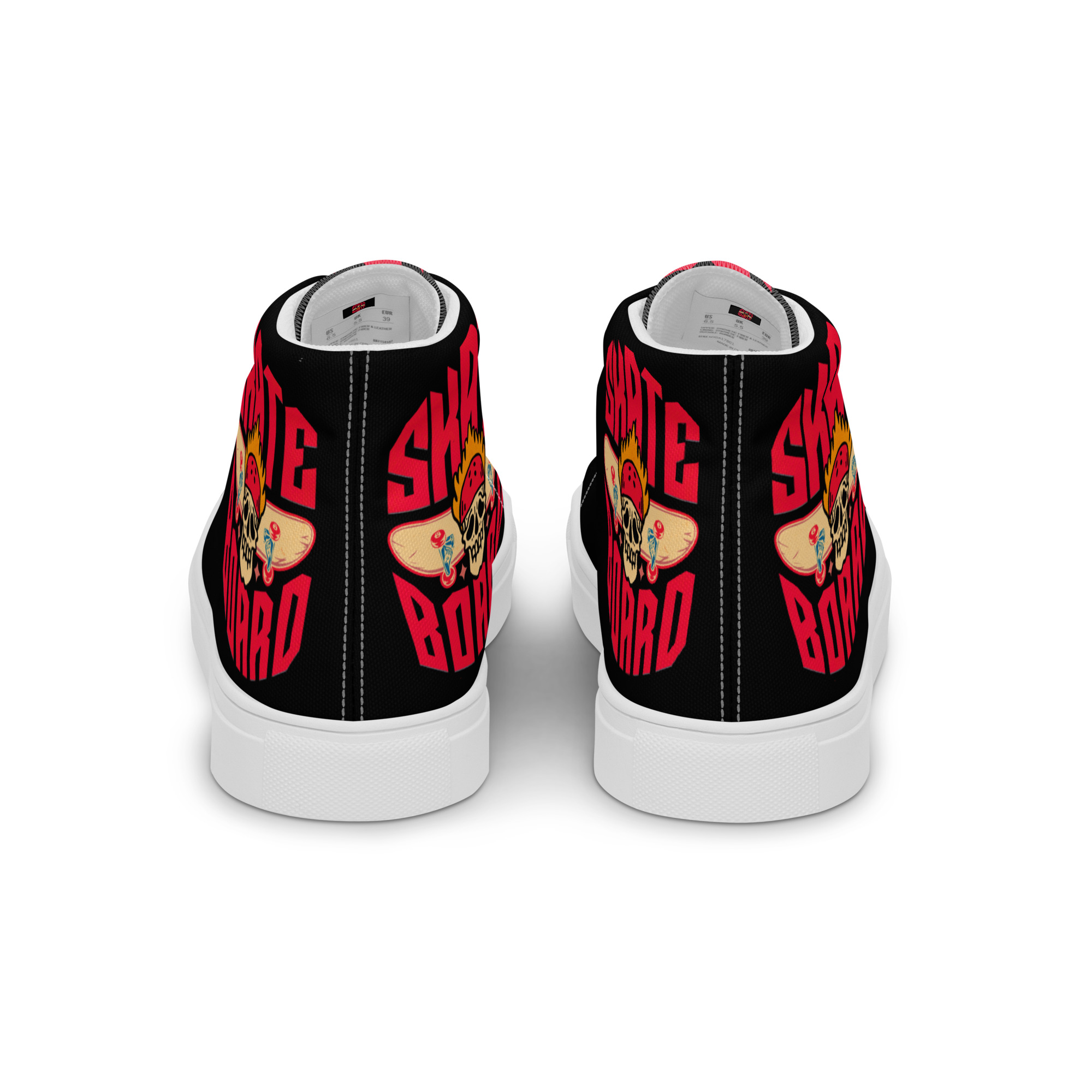 Skateboard High Top Canvas Shoes 11 Skateboard High Top Canvas Shoes - Image 11