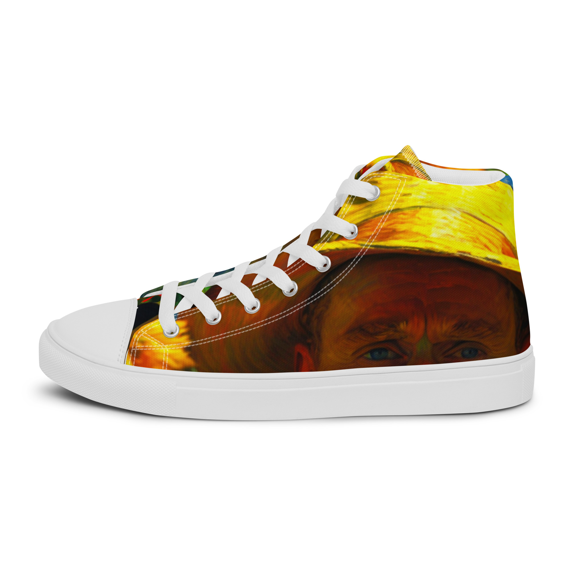 Brilliant Artistic High Top Canvas Shoes 1 Brilliant Artistic High Top Canvas Shoes