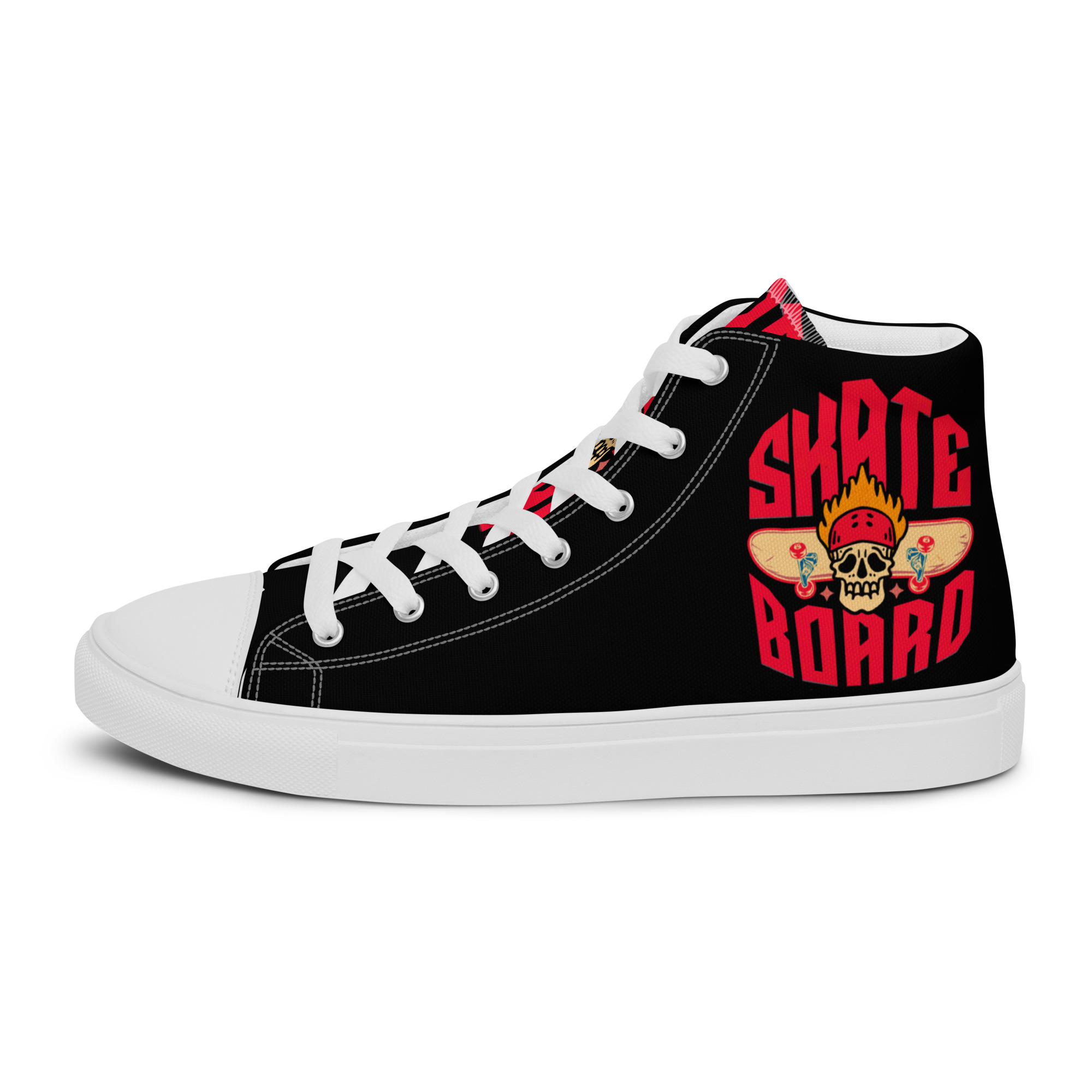 Skateboard High Top Canvas Shoes 1 Skateboard High Top Canvas Shoes