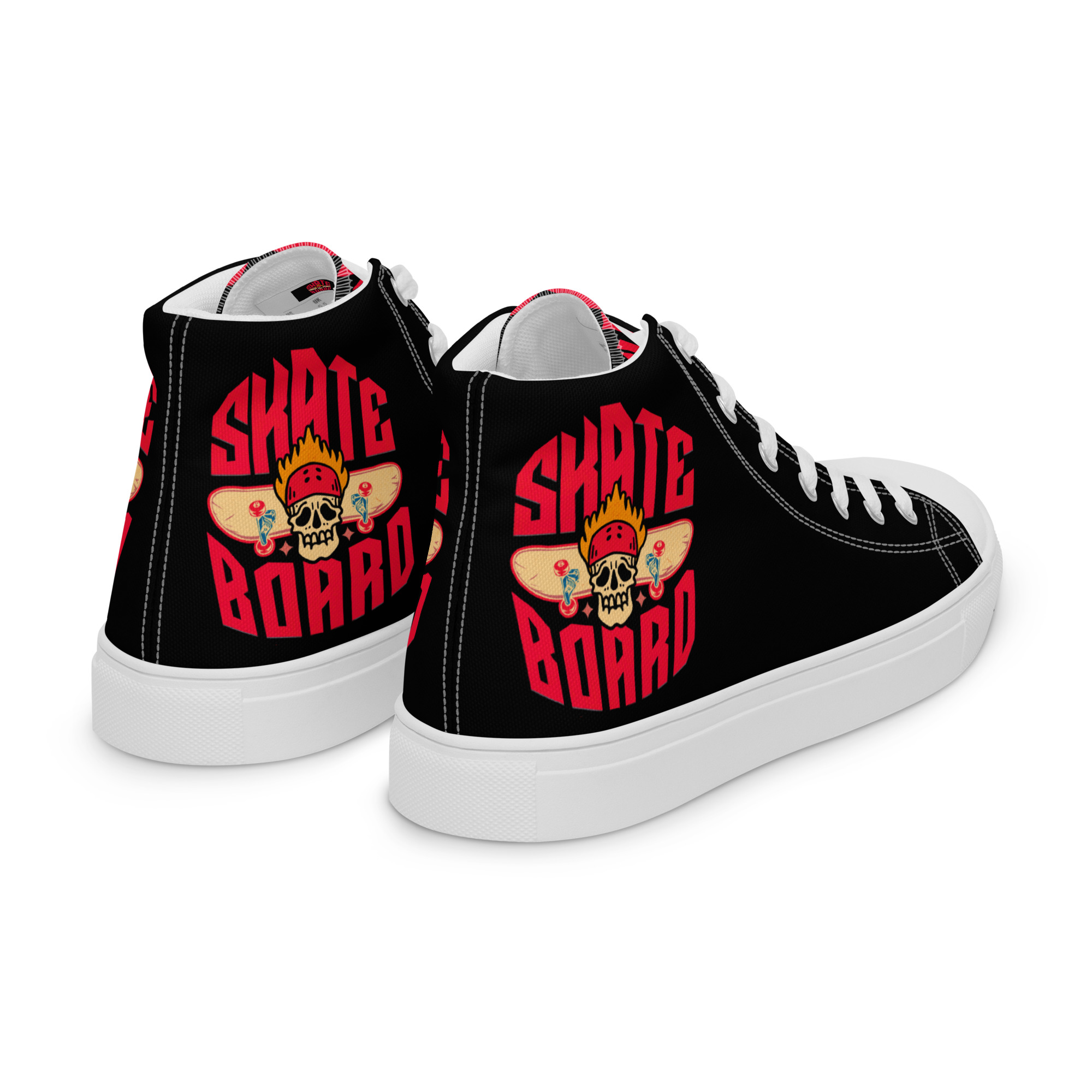 Skateboard High Top Canvas Shoes 8 Skateboard High Top Canvas Shoes - Image 8