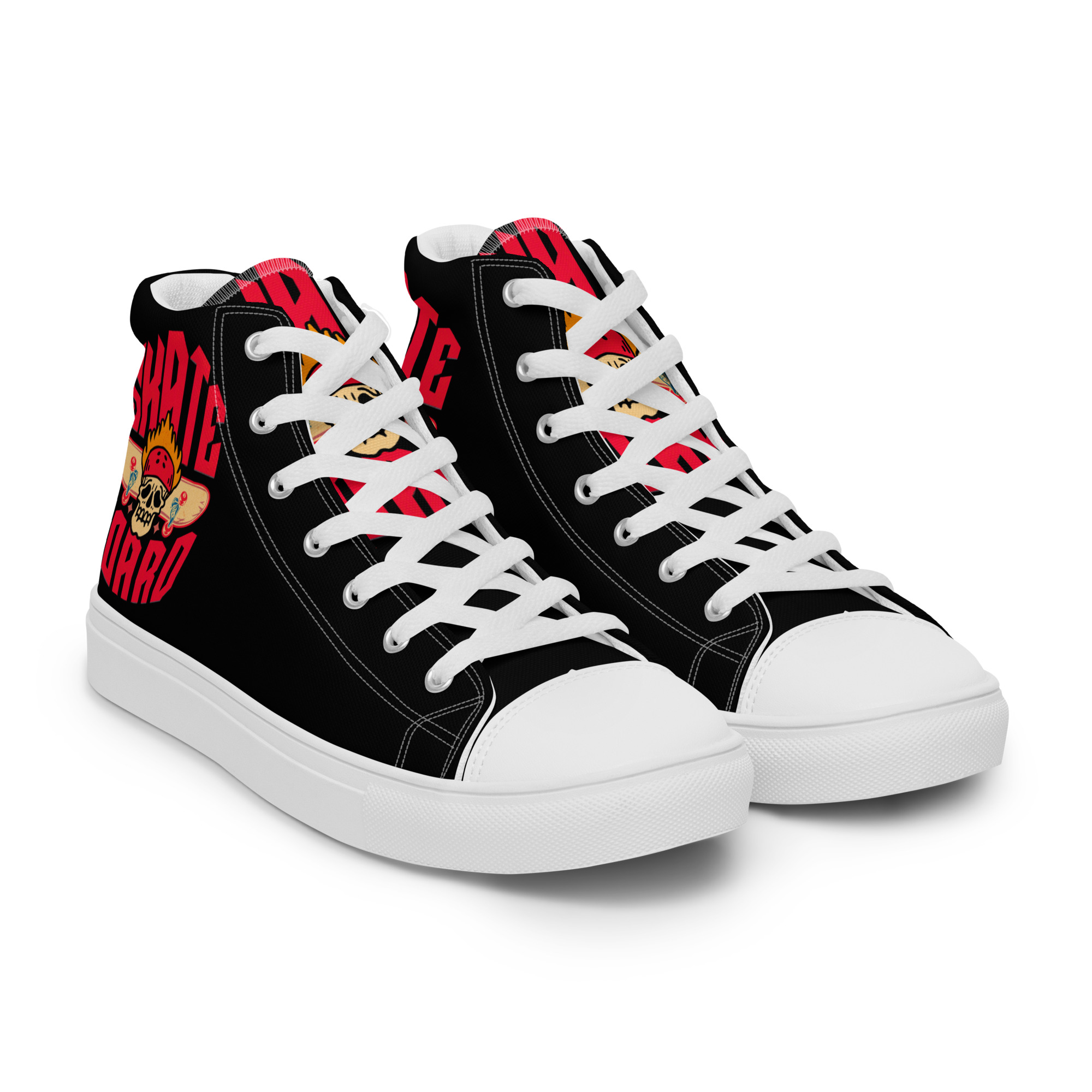 Skateboard High Top Canvas Shoes 9 Skateboard High Top Canvas Shoes - Image 9