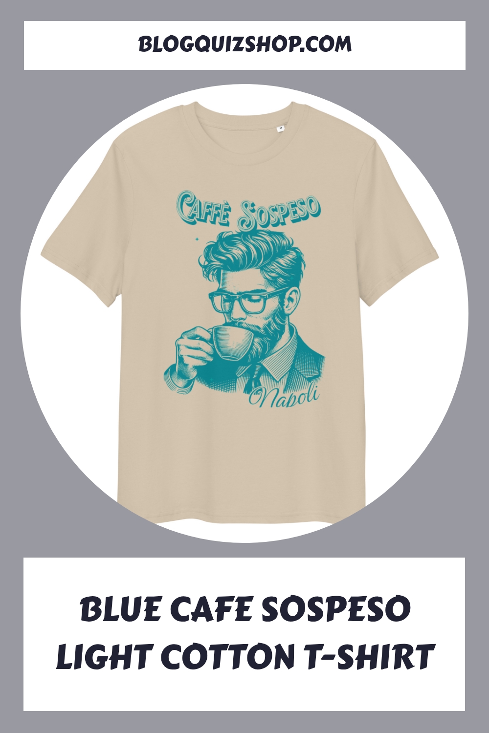 Blue Cafe Sospeso Light Cotton T-Shirt 23 Blue Cafe Sospeso Light Cotton T Shirt generated pin 23159
