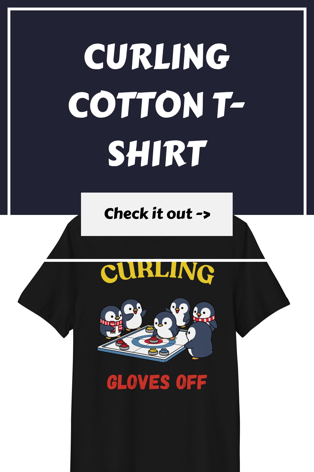 Curling Cotton T Shirt generated pin 24949