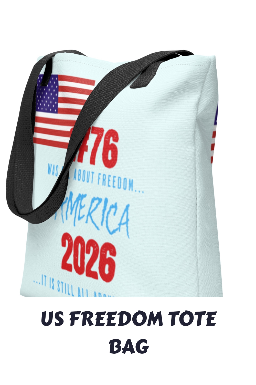 US Freedom Tote Bag generated pin 22941 1
