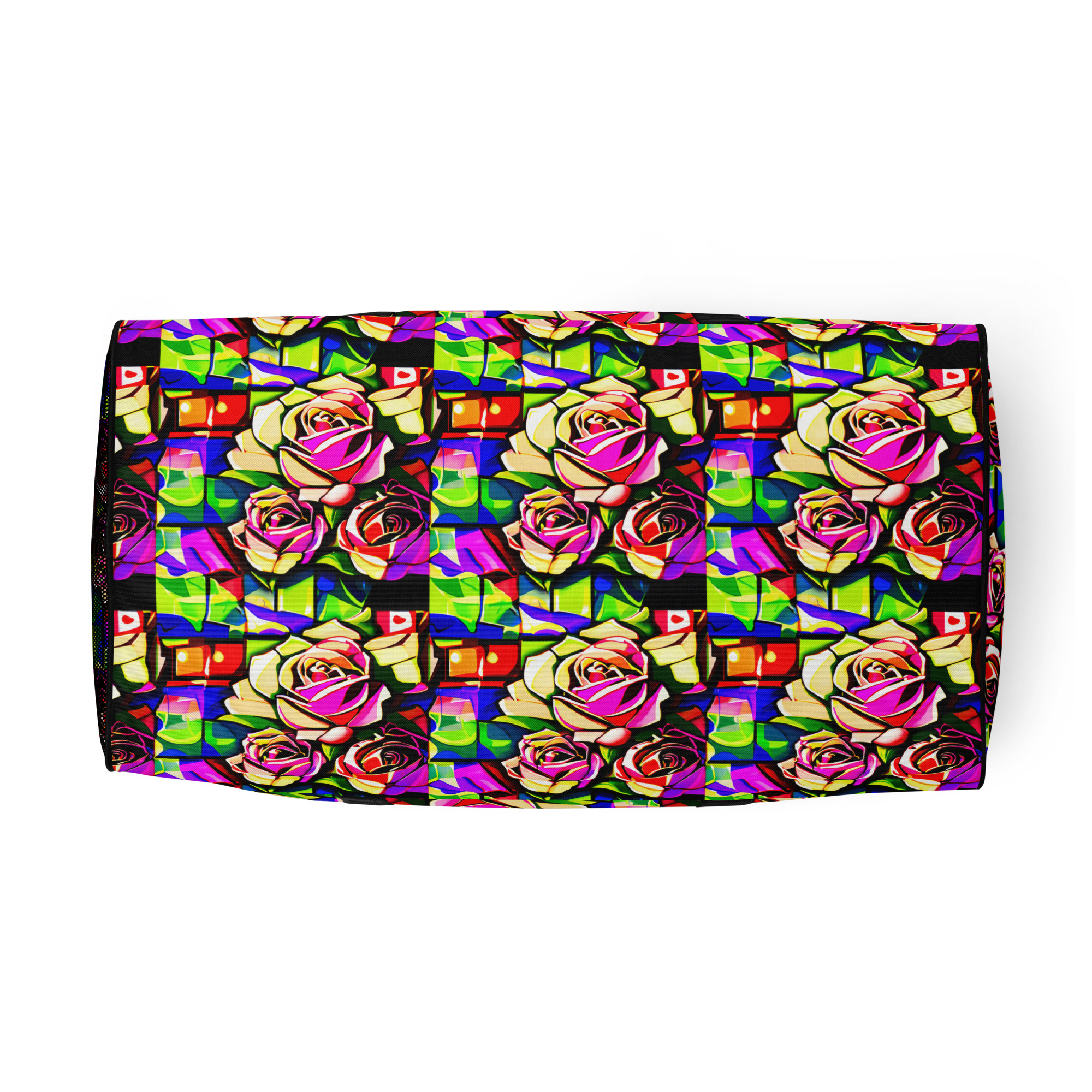 Abstract Roses Duffle Bag 3 Abstract Roses Duffle Bag - Image 3