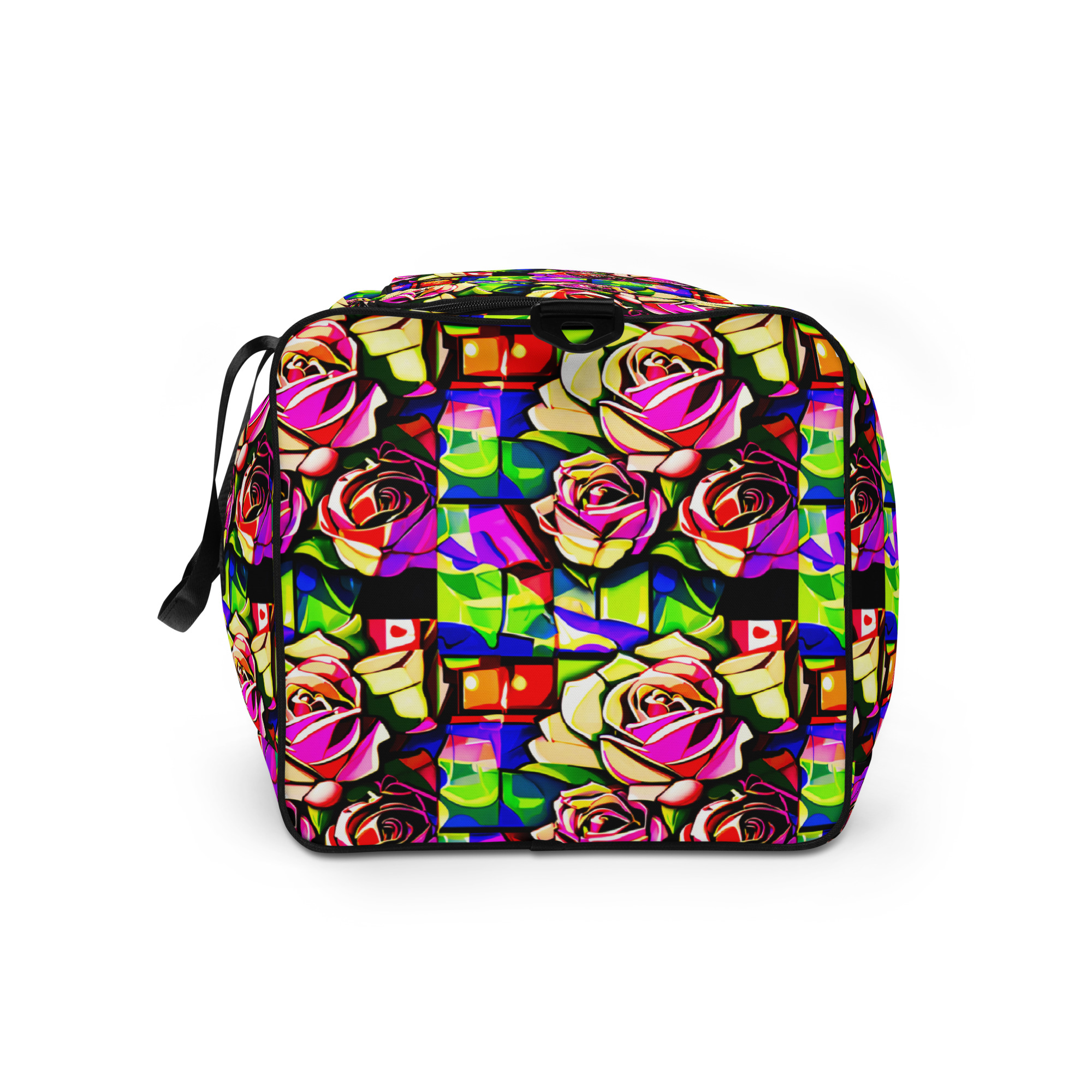 Abstract Roses Duffle Bag 9 Abstract Roses Duffle Bag - Image 9