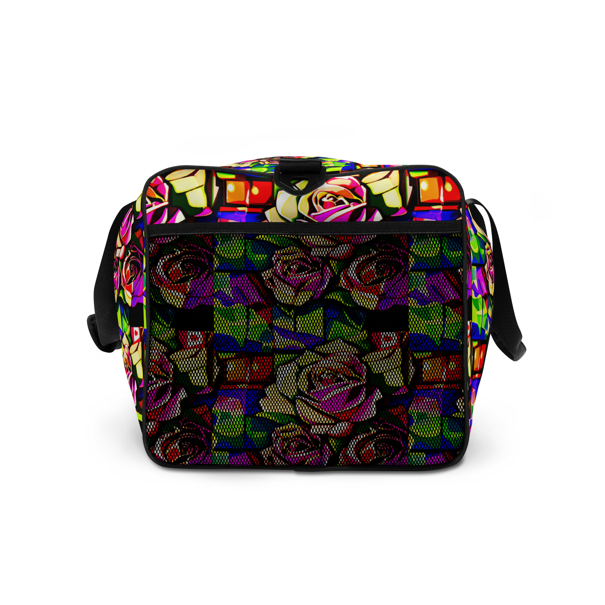 Abstract Roses Duffle Bag 14 Abstract Roses Duffle Bag - Image 14