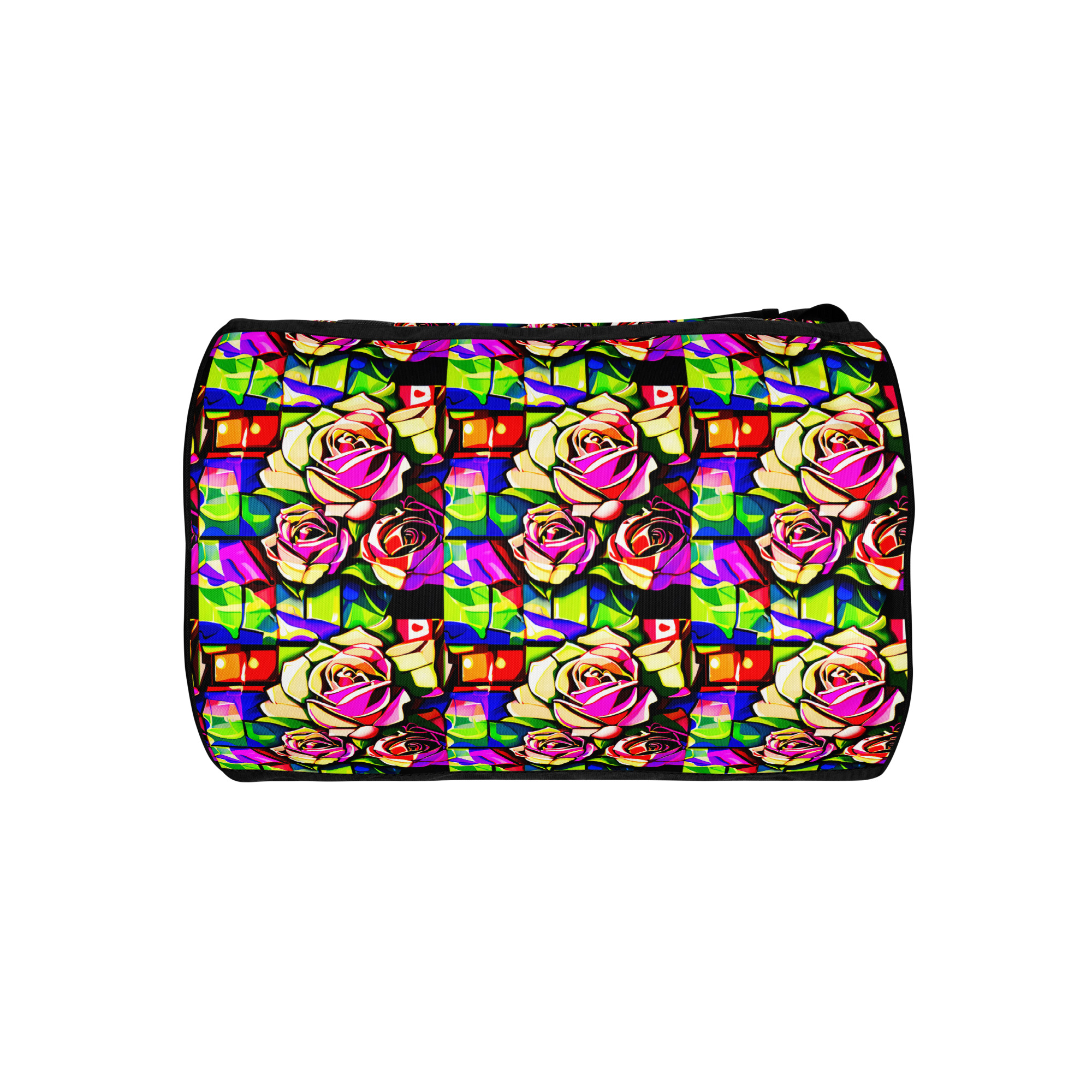 Abstract Roses Gym Bag 3 Abstract Roses Gym Bag - Image 3