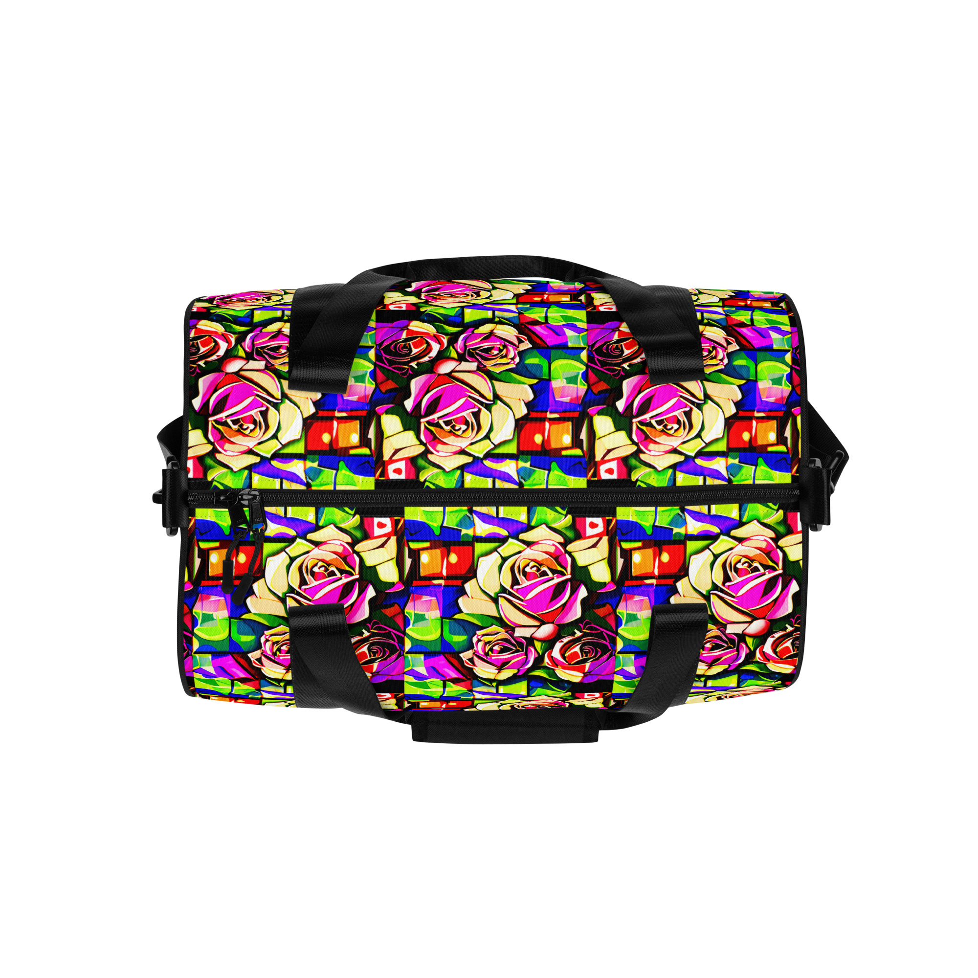 Abstract Roses Gym Bag 12 Abstract Roses Gym Bag - Image 12