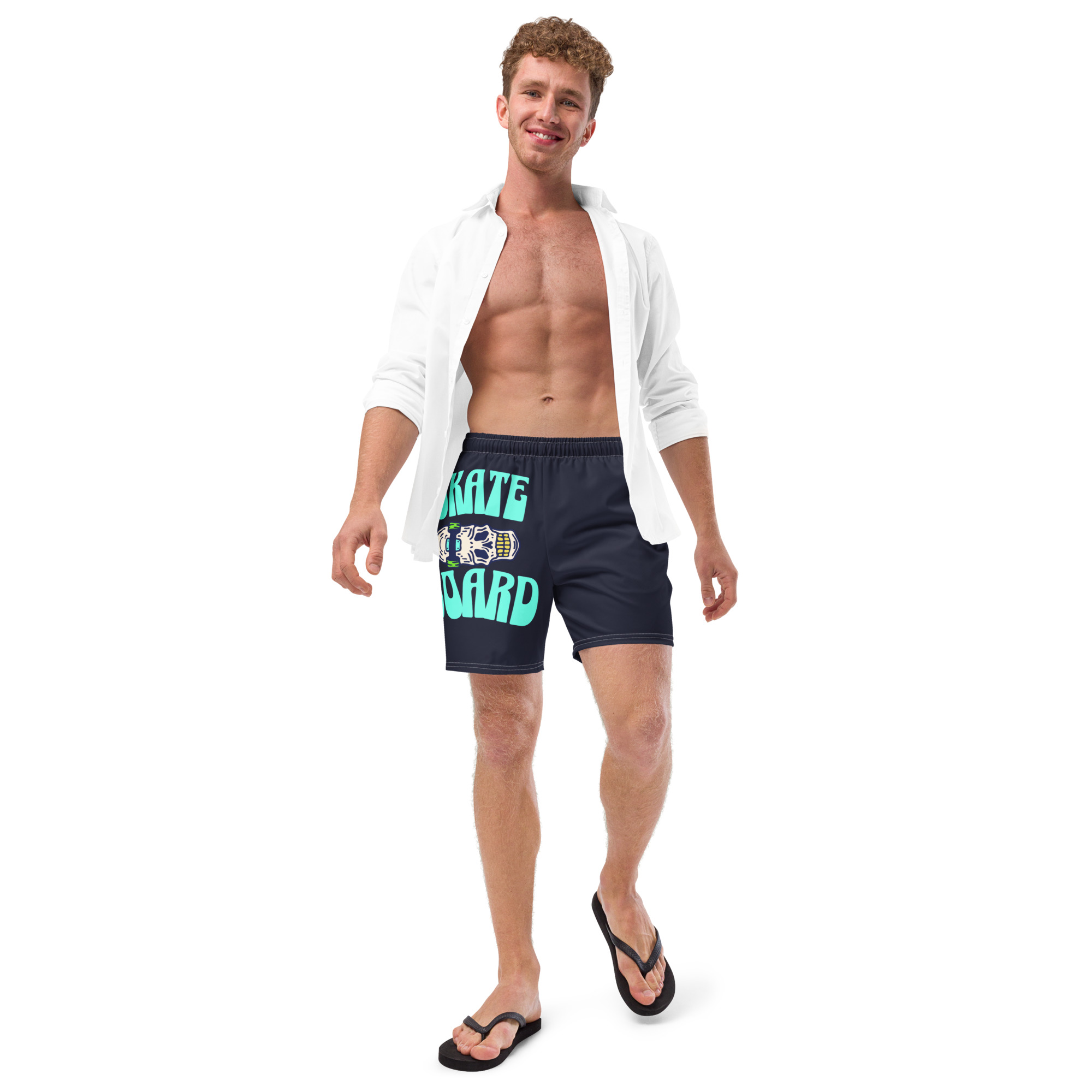 Bright Skateboard Swim Trunks 5 Bright Skateboard Swim Trunks - Image 5