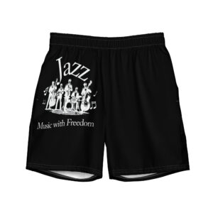 Black Jazz Swim Trunks