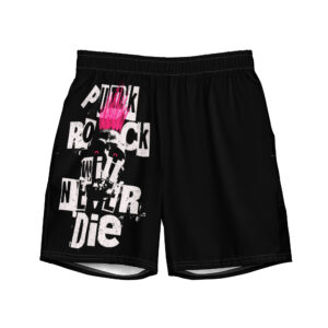 Punk Never Dies Swim Trunks
