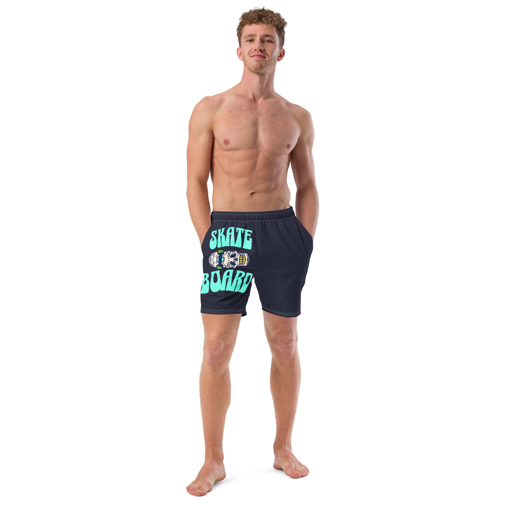 Bright Skateboard Swim Trunks 6 Bright Skateboard Swim Trunks - Image 6