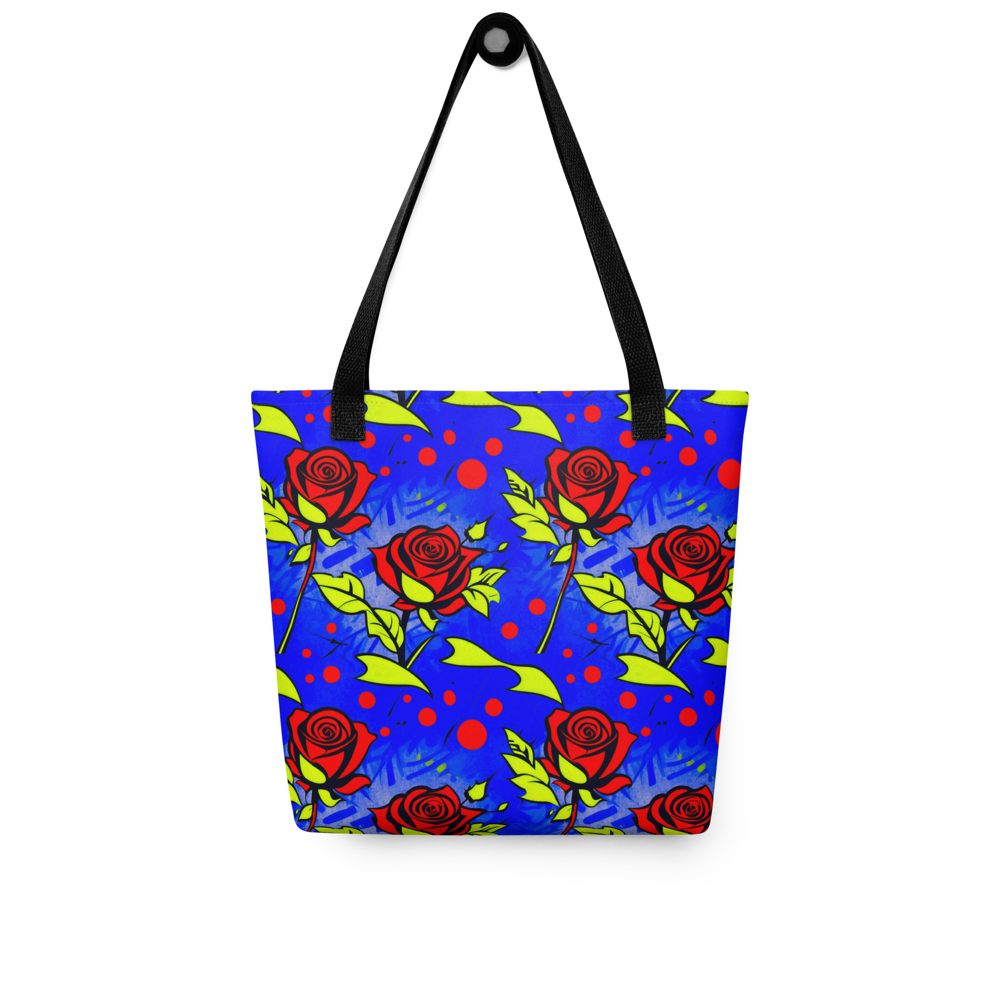 Beautiful Red Roses Tote Bag 3 Beautiful Red Roses Tote Bag - Image 3