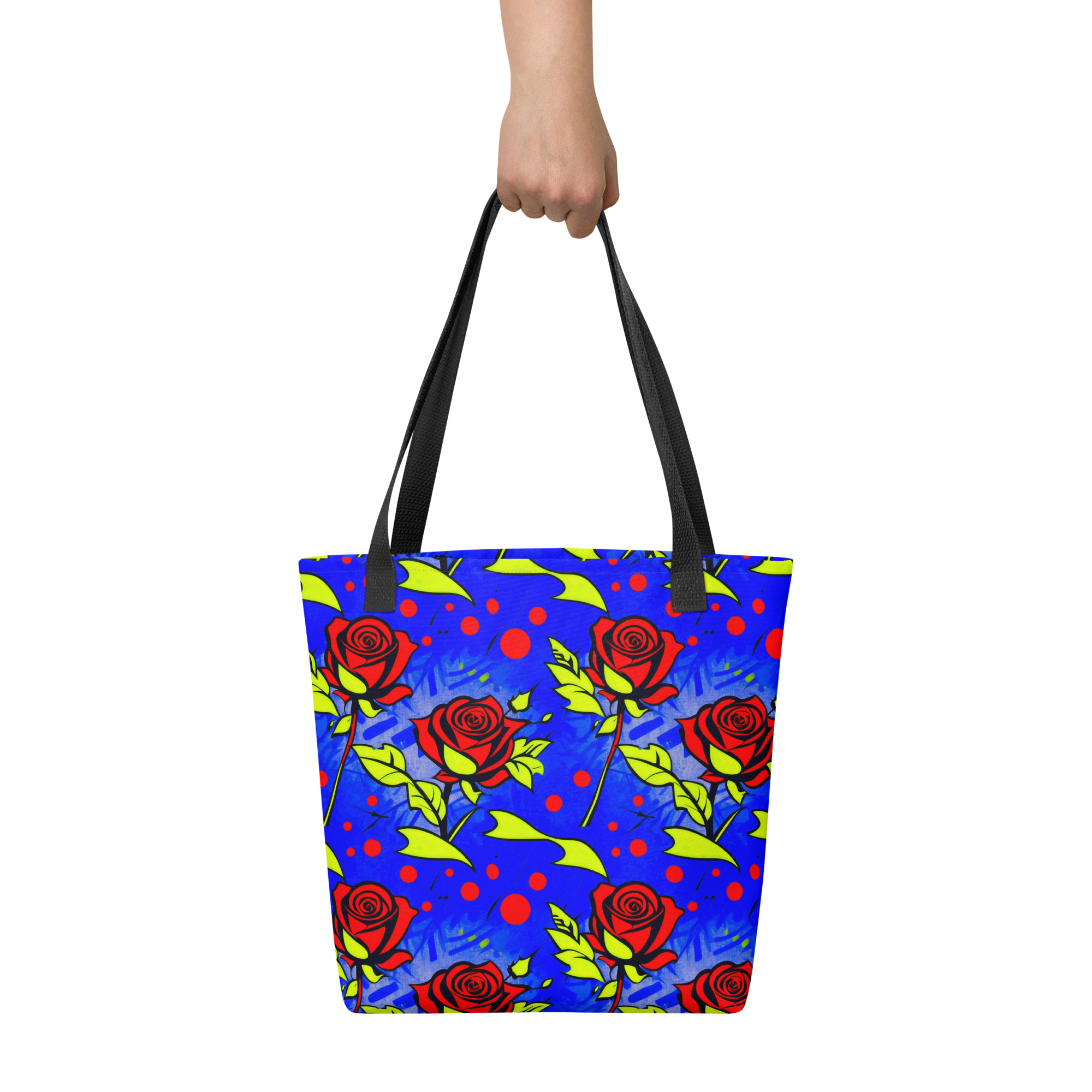 Beautiful Red Roses Tote Bag 2 Beautiful Red Roses Tote Bag - Image 2