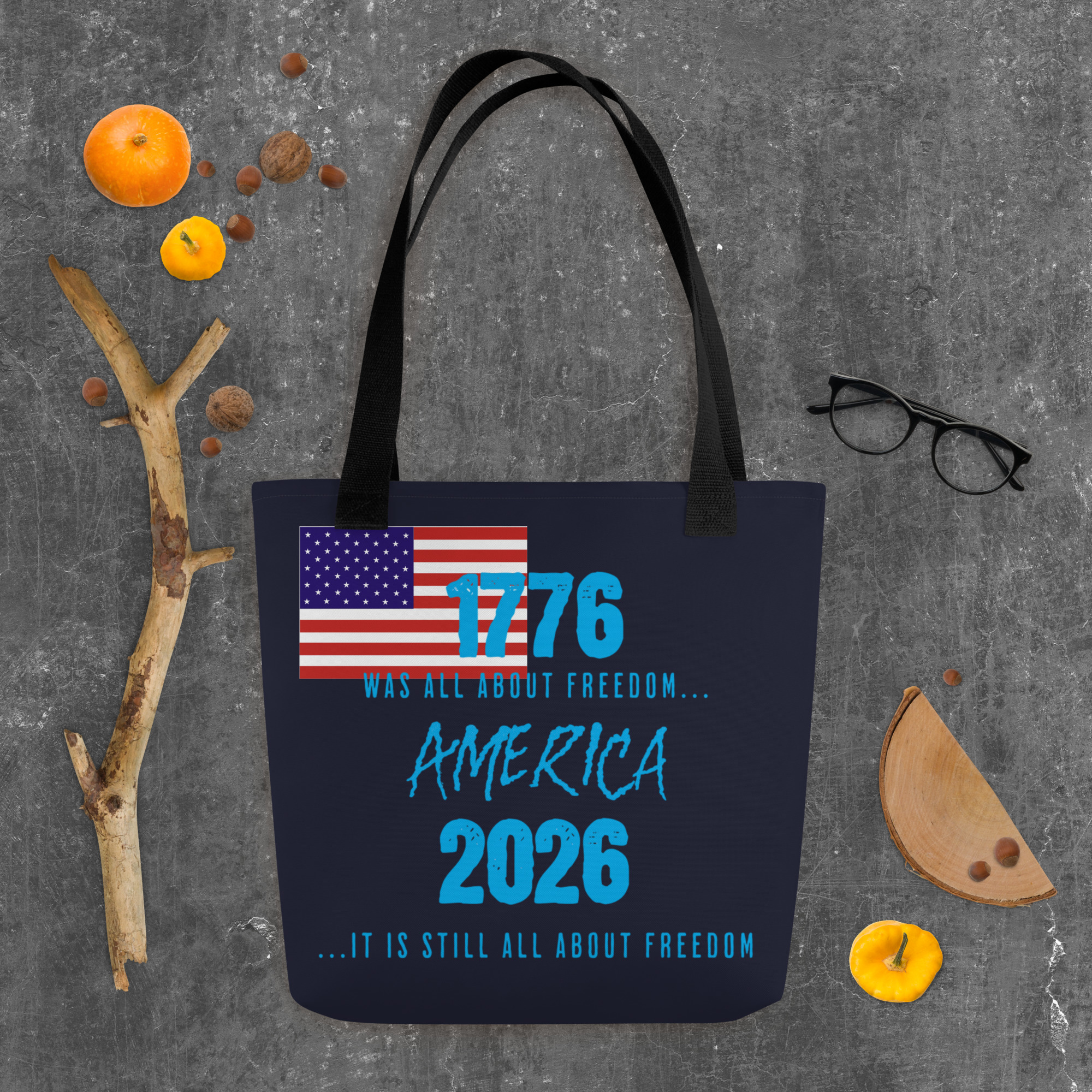 Freedom Tote Bag 4 Freedom Tote Bag - Image 4