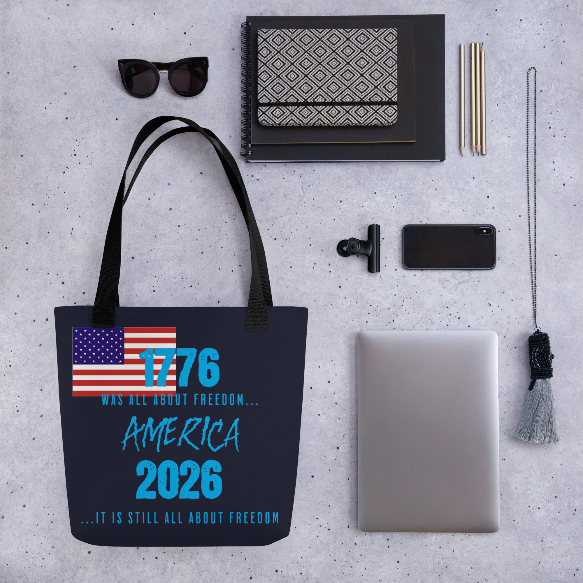 Freedom Tote Bag 11 Freedom Tote Bag - Image 11