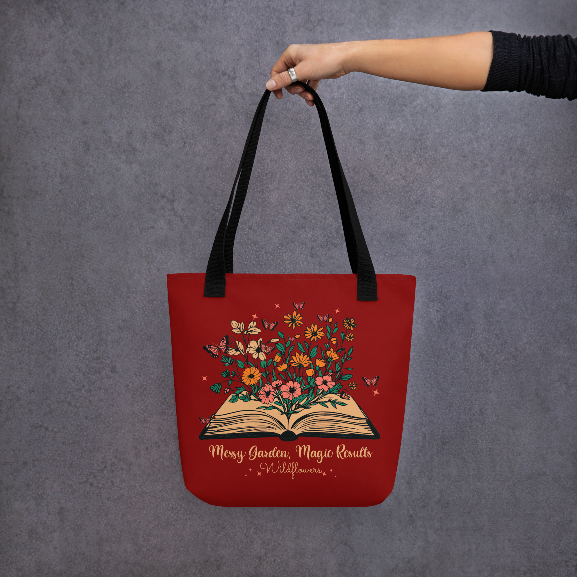 Colorful Wildflowers Tote Bag 9 Colorful Wildflowers Tote Bag - Image 9