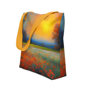 Sunset in Provence Tote Bag