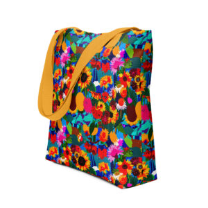 Crazy Wildflowers Tote Bag
