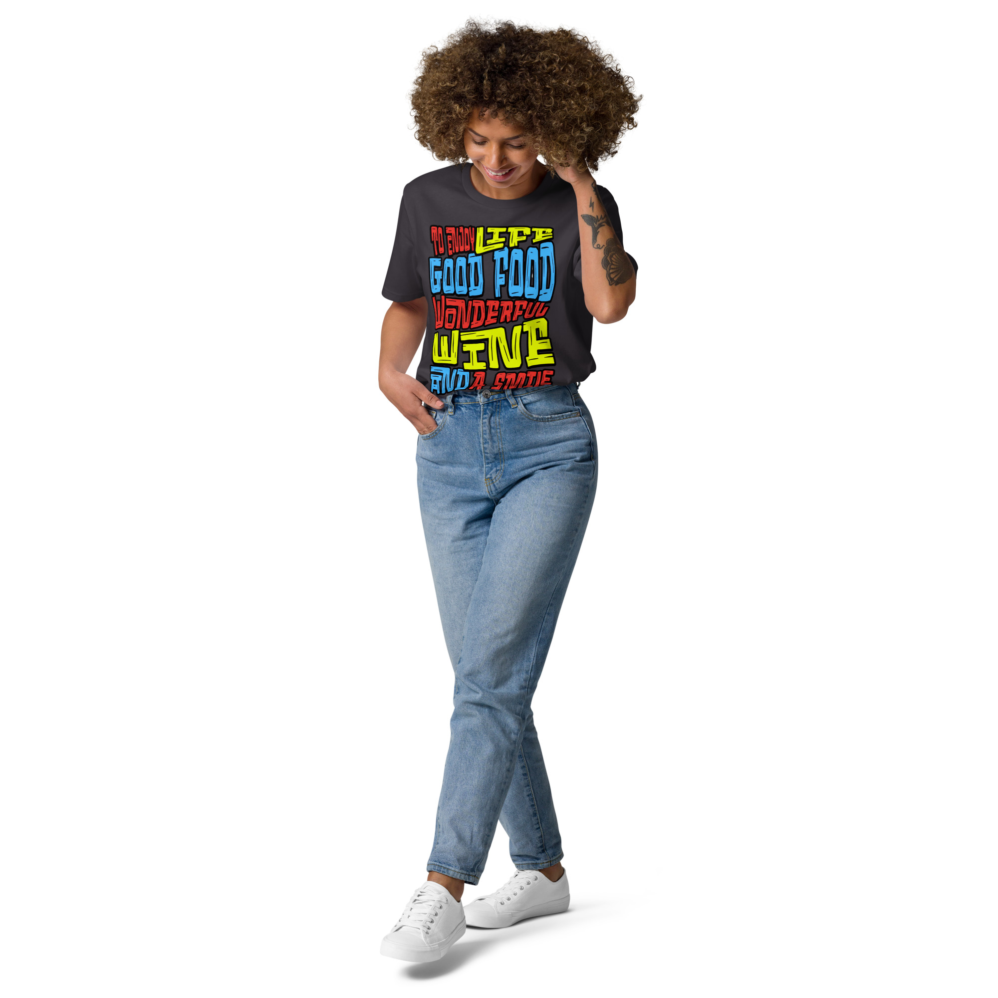 To Enjoy Life Cotton T-Shirt 18 To Enjoy Life Cotton T-Shirt - Image 18