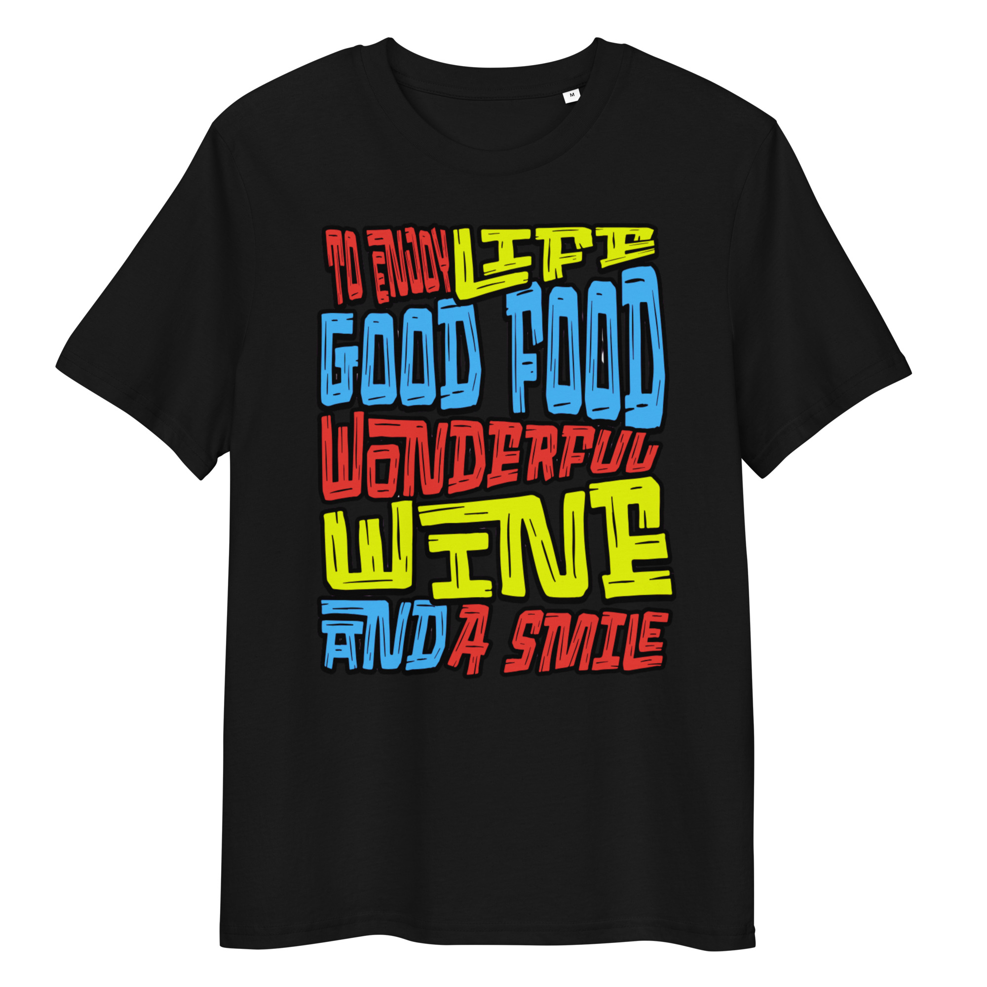 To Enjoy Life Cotton T-Shirt 2 To Enjoy Life Cotton T-Shirt - Image 2