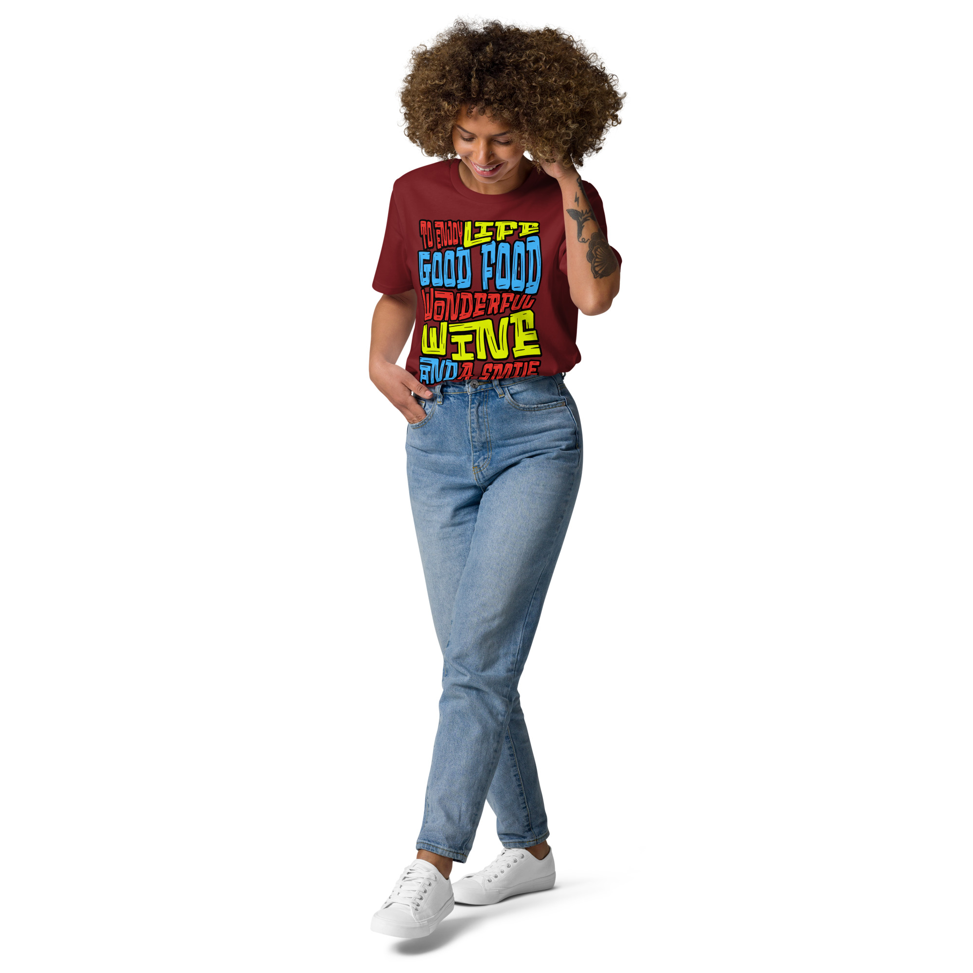 To Enjoy Life Cotton T-Shirt 14 To Enjoy Life Cotton T-Shirt - Image 14