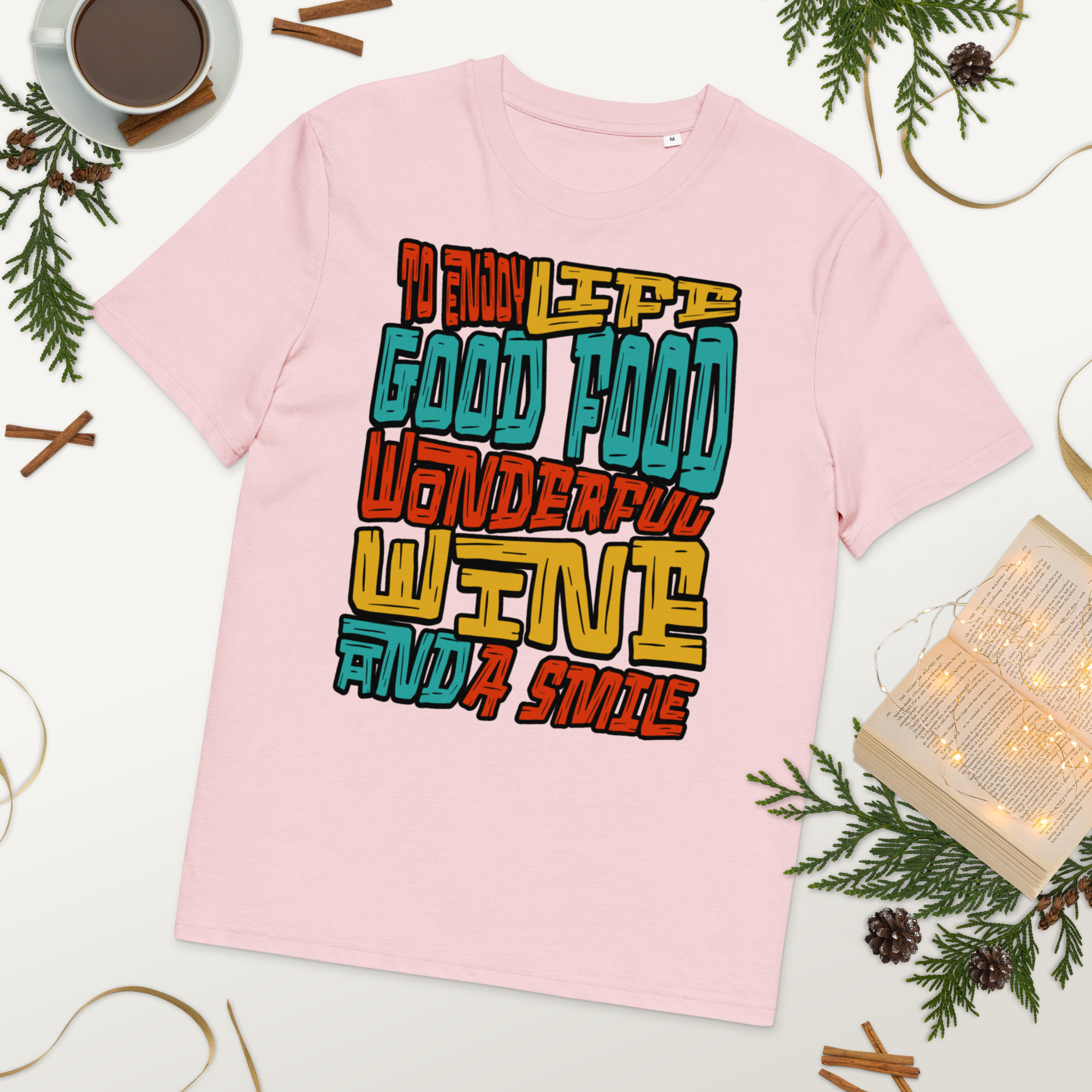 Enjoy Life Cotton T-Shirt 22 Enjoy Life Cotton T-Shirt - Image 22