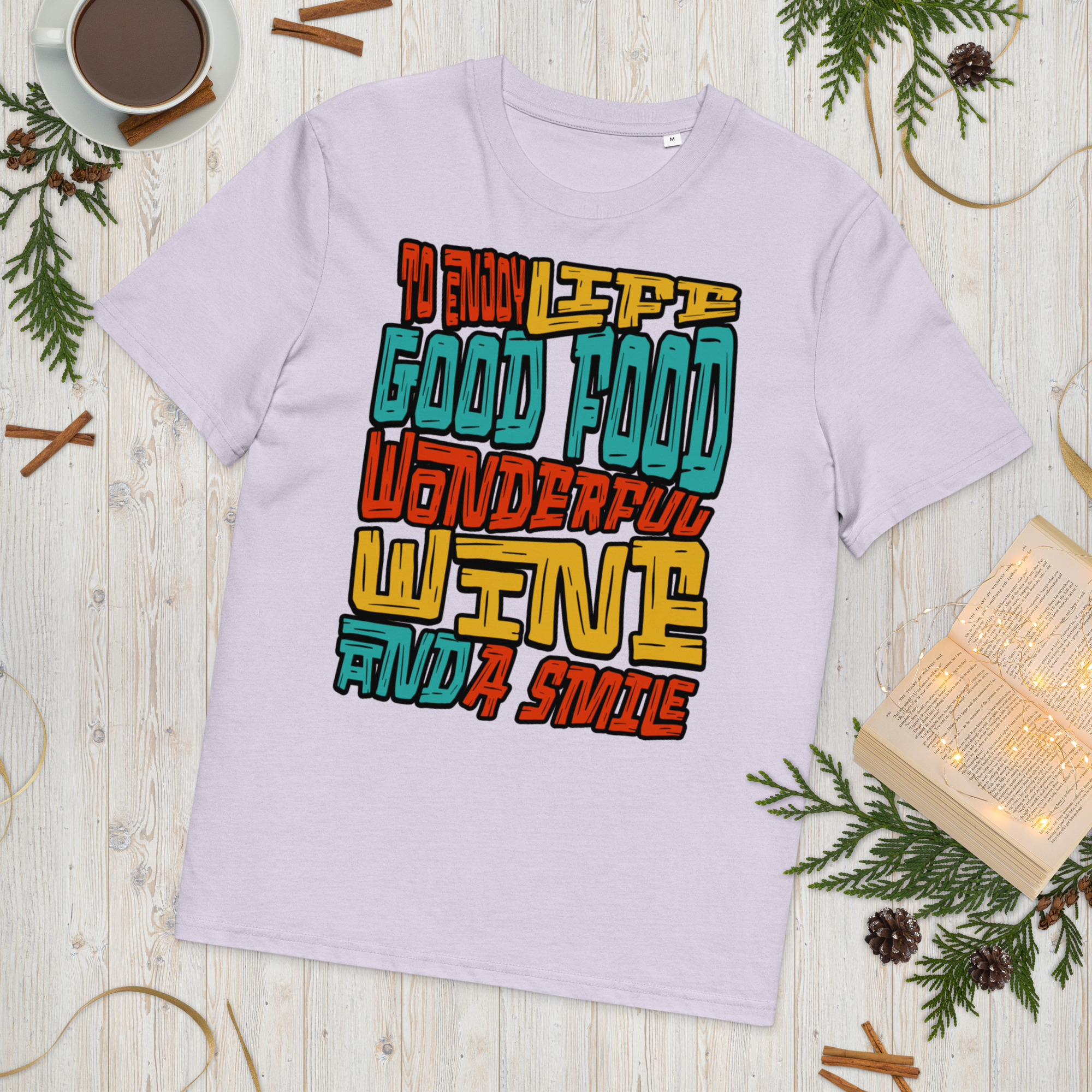 Enjoy Life Cotton T-Shirt 9 Enjoy Life Cotton T-Shirt - Image 9