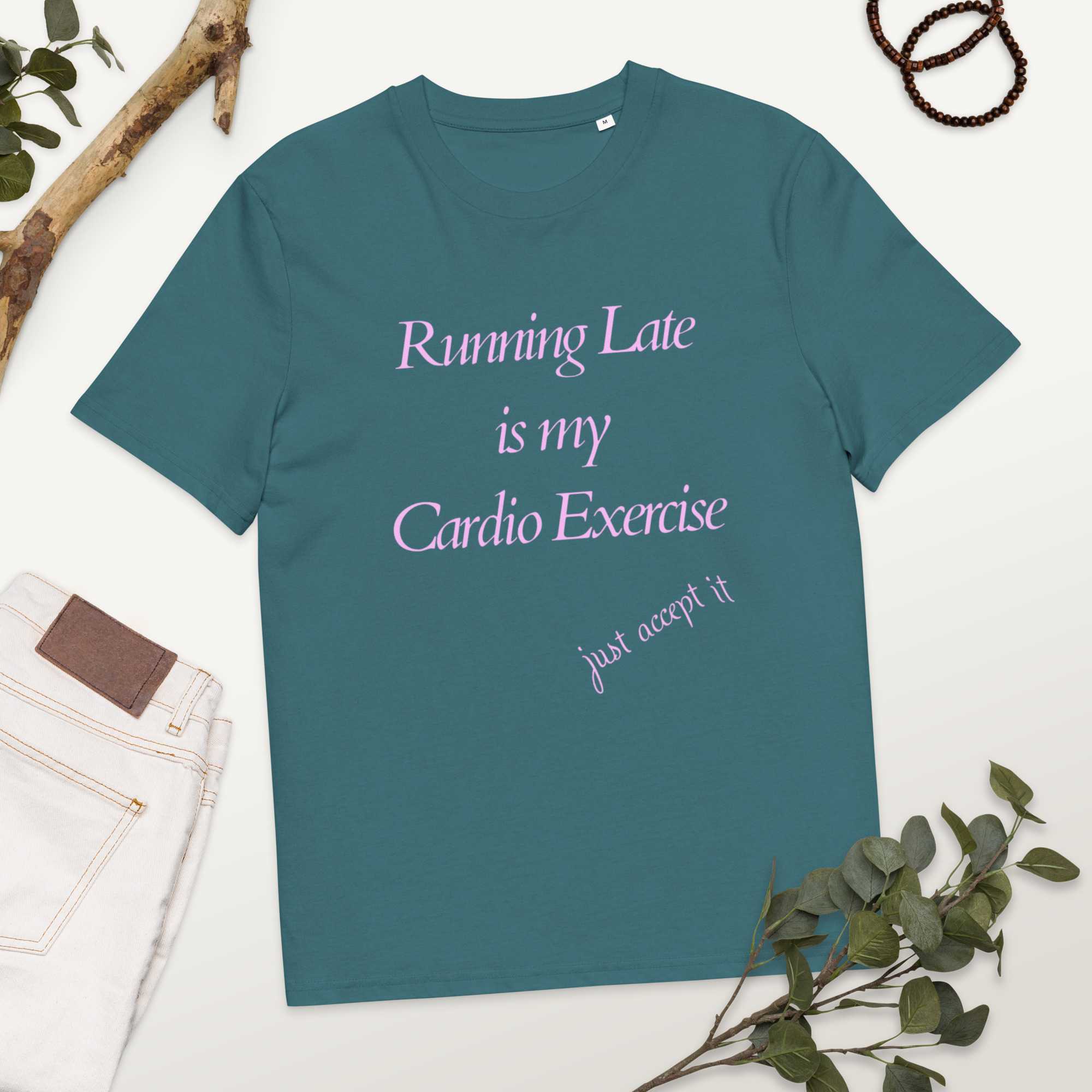 Running Late Cotton T-Shirt 9 Running Late Cotton T-Shirt - Image 9