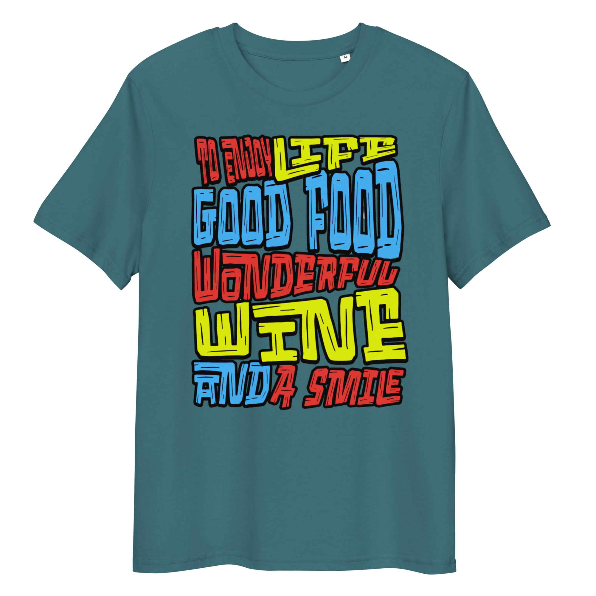 To Enjoy Life Cotton T-Shirt 1 To Enjoy Life Cotton T-Shirt