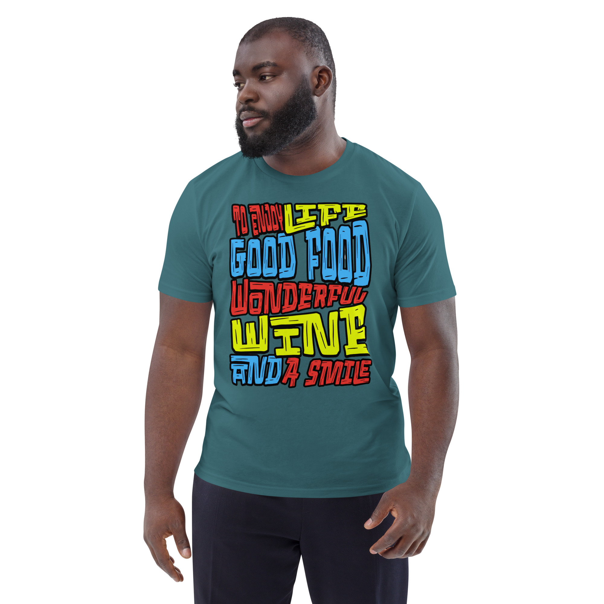 To Enjoy Life Cotton T-Shirt 11 To Enjoy Life Cotton T-Shirt - Image 11