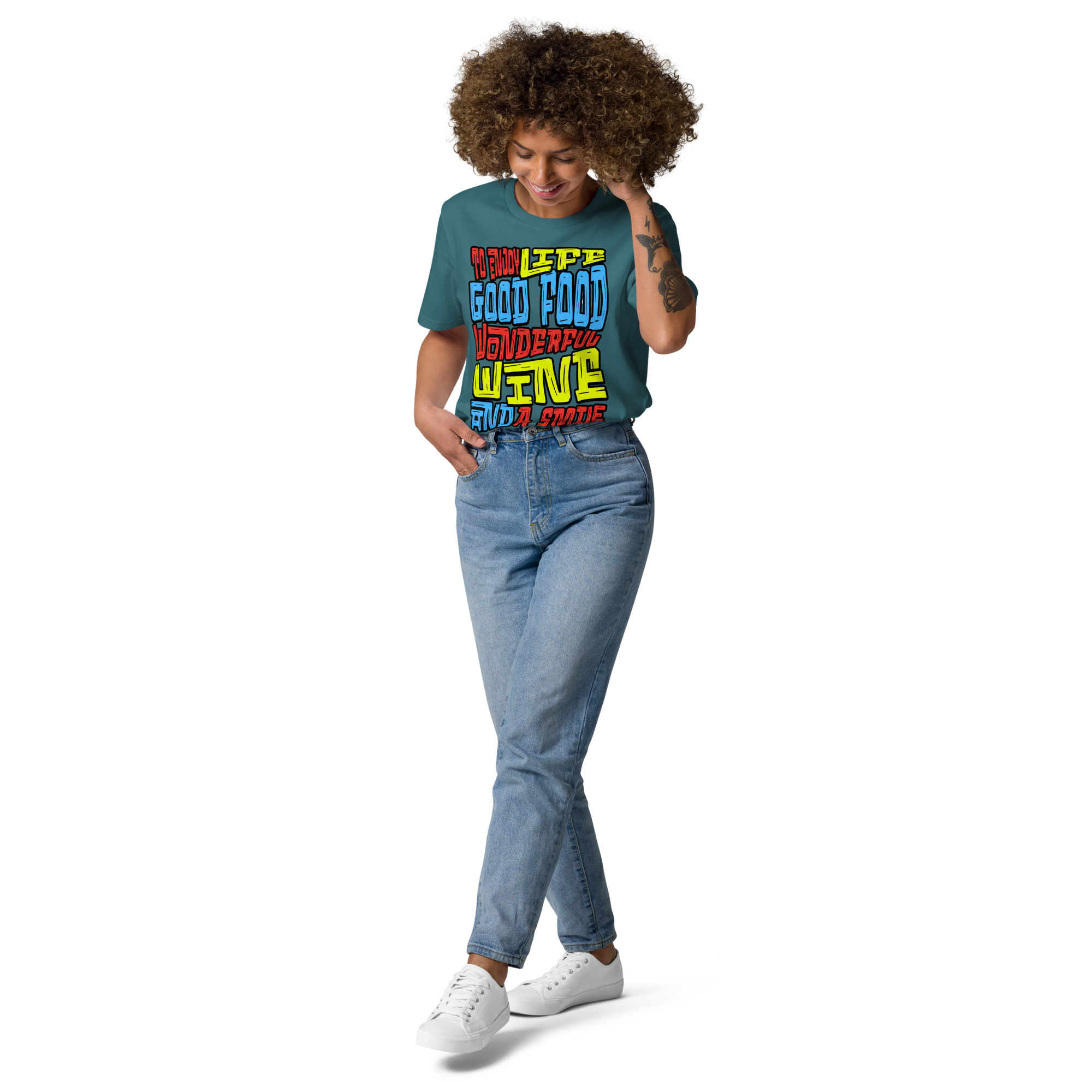 To Enjoy Life Cotton T-Shirt 10 To Enjoy Life Cotton T-Shirt - Image 10