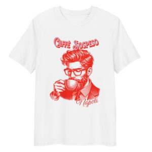 Red Cafe Sospeso Cotton T-Shirt