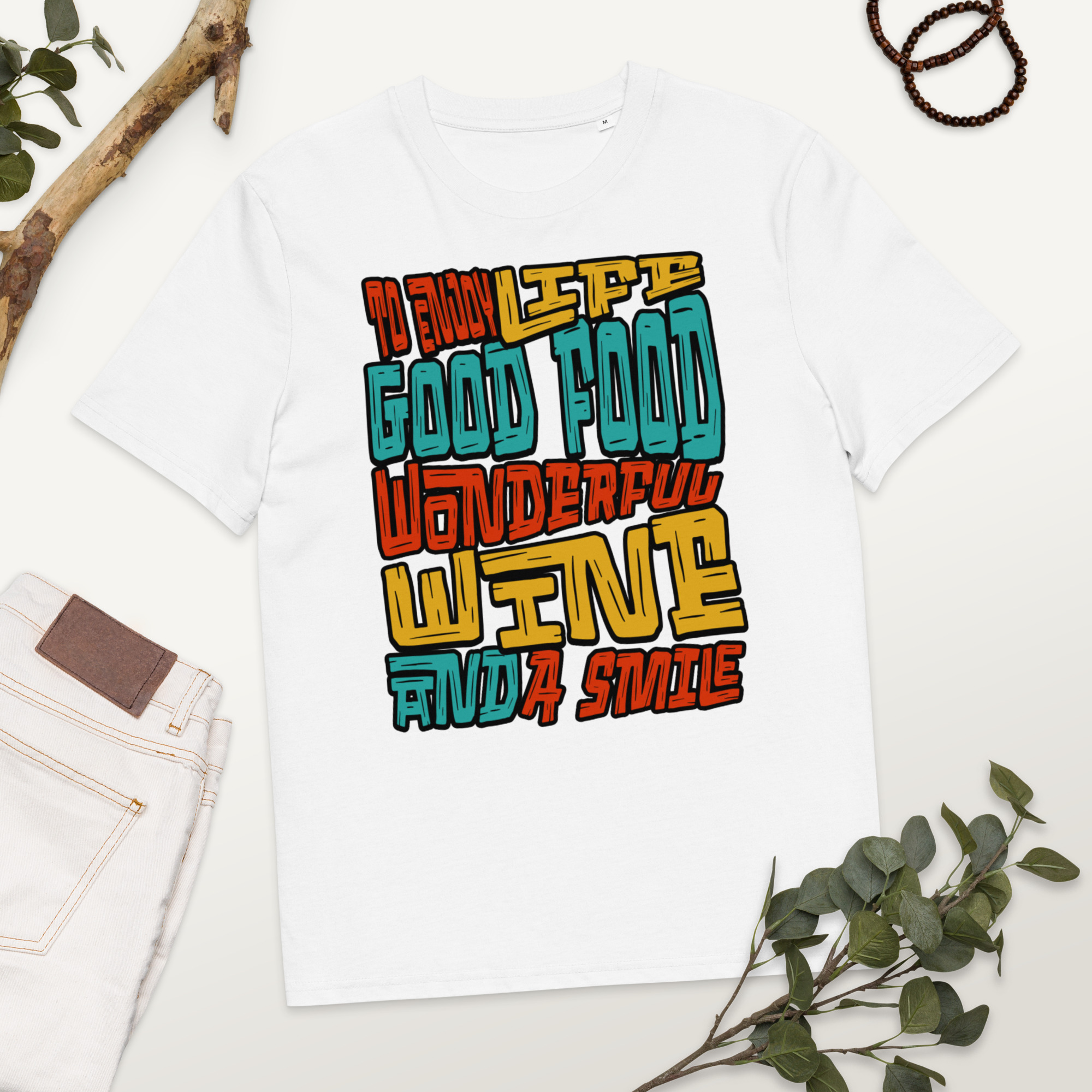 Enjoy Life Cotton T-Shirt 8 Enjoy Life Cotton T-Shirt - Image 8
