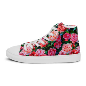 Wonderful Roses Canvas Shoes