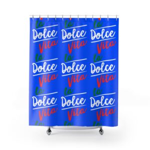 La Dolce Vita Shower Curtain