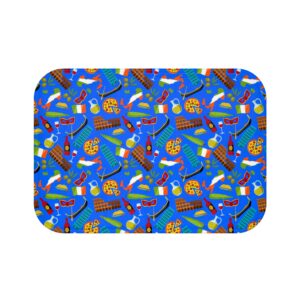Symbols of Italian Life Bathmat