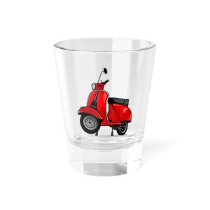 Italian Motorino Shot Glass, 1.5oz