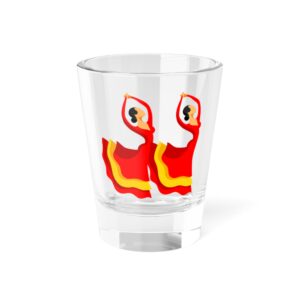 Flamenco Shot Glass, 1.5oz