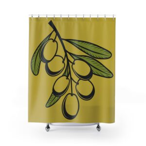 Spanish Olives Shower Curtain