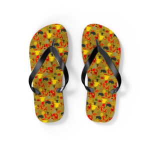 Olive Spain Flip Flops