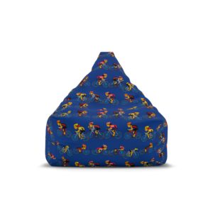 Beautiful Blue Cycling Bean Bag