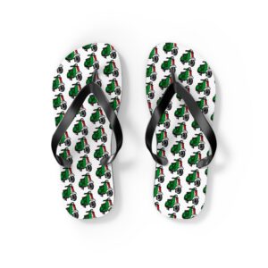 Tricolori Motorino White Flip Flops