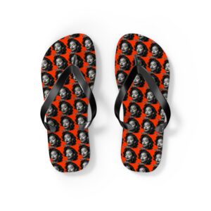 Red Aurora Glamour Girls Flip Flops