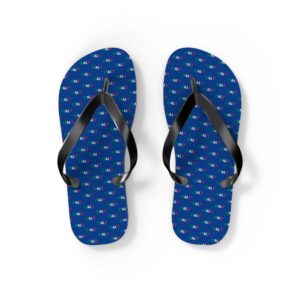 Dark Blue Italy Flip Flops