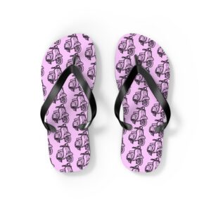 Pink Motorino Flip Flops