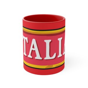 Red Italia Mug