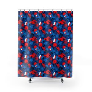Symbols of French Life Shower Curtain