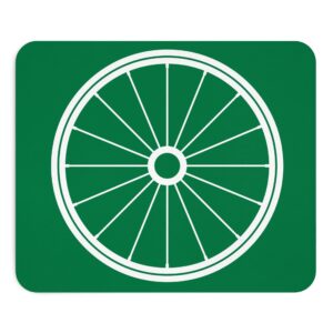 Green Wheel Mouse Pad (EU)